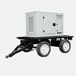comprar Conjunto de reboque de gerador de potência de 100 kW para aplicações ao ar livre online manufacture