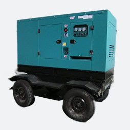 CCSN 100KW/125KVA conjunto de geradores a diesel móveis para reboque