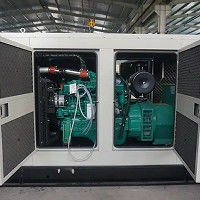 Conjunto de geradores elétricos industriais com desempenho estável