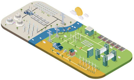 Sistemas de distribuição de energia de liga de alumínio personalizados 1000kVA 50Hz IP65