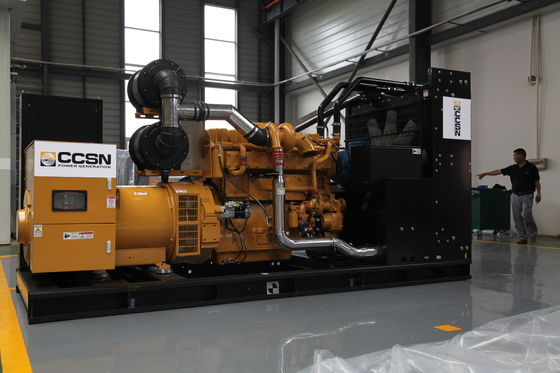 Conjunto de geradores paralelos de 500 kW para alimentação de energia de alta eficiência