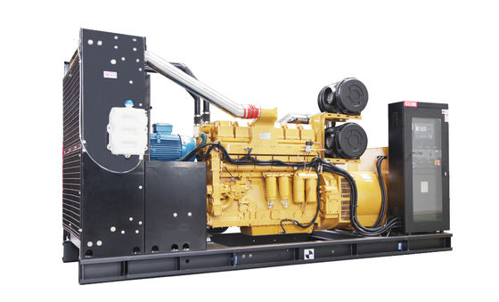 Conjunto de geradores simultâneos com potência de saída de 500 kW