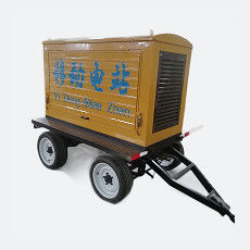 Conjunto de gerador de reboque de potência de 100 kW para hospitais e instalações de saúde