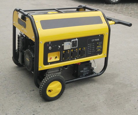 Método de arranque de 12 VdC Conjunto de gerador de gasolina com tamanho compacto e velocidade nominal de 3000 r/min