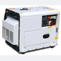 Gerador industrial de 10 kW, arranque elétrico 12VDC