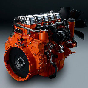 Motor Diesel Industrial de Três Fases DC 24V Iniciação Elétrica 1500r/Min Velocidade de Rotação