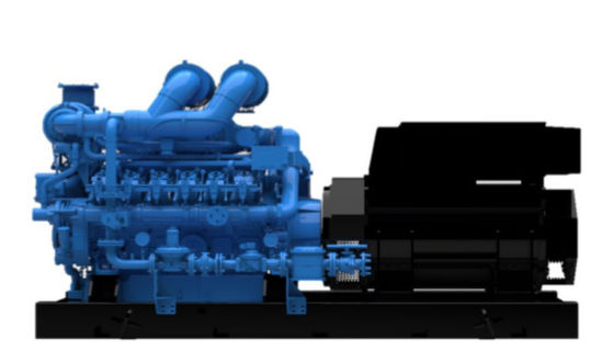 Gerador de gás natural de 700 kW SP700NGB/S Conjunto com motor a gás de alta eficiência Silenciador industrial com capacidade de silenciamento